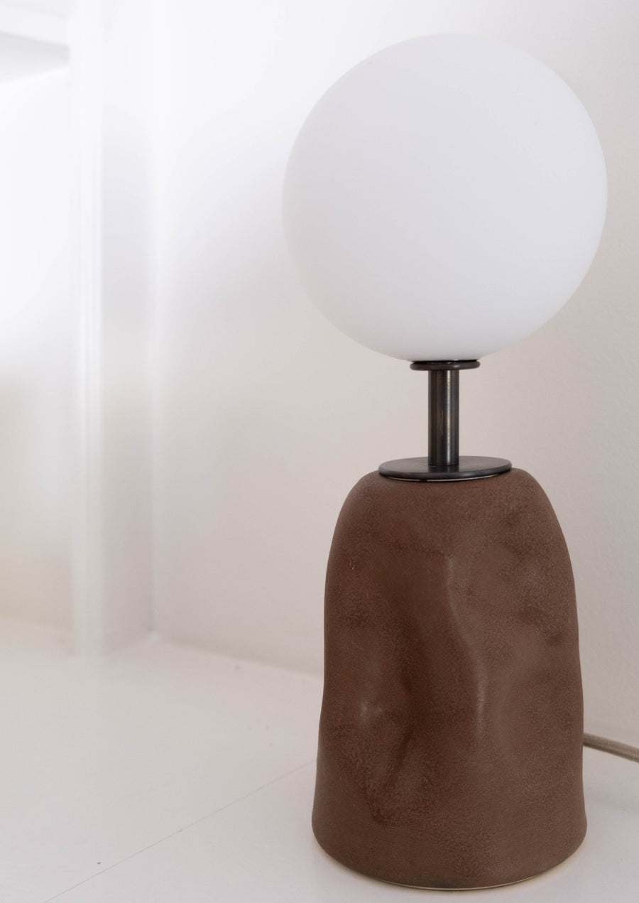 Ceramic Globe Lamp