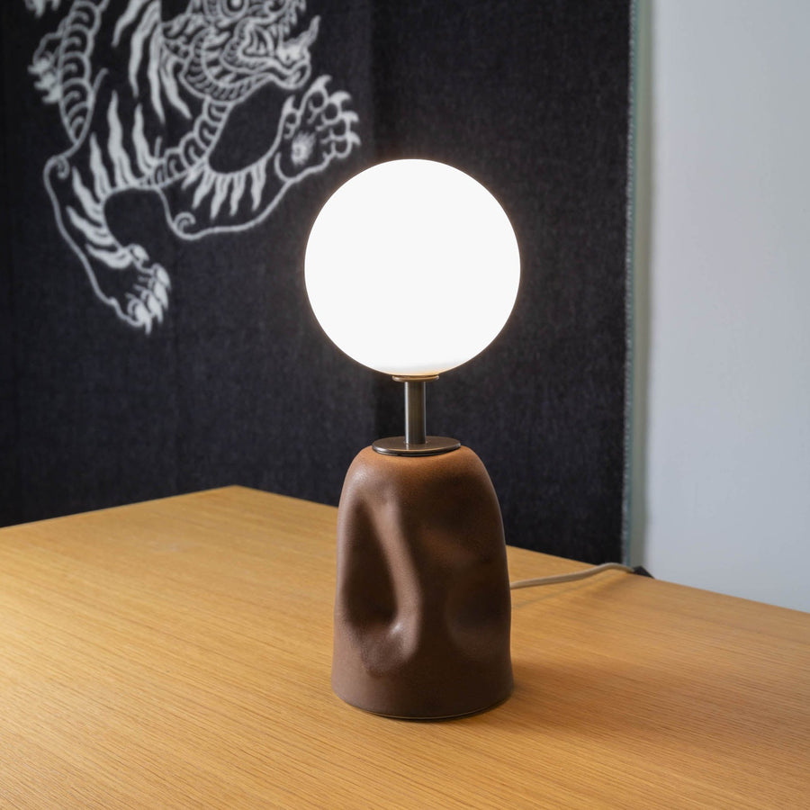 Ceramic Globe Lamp