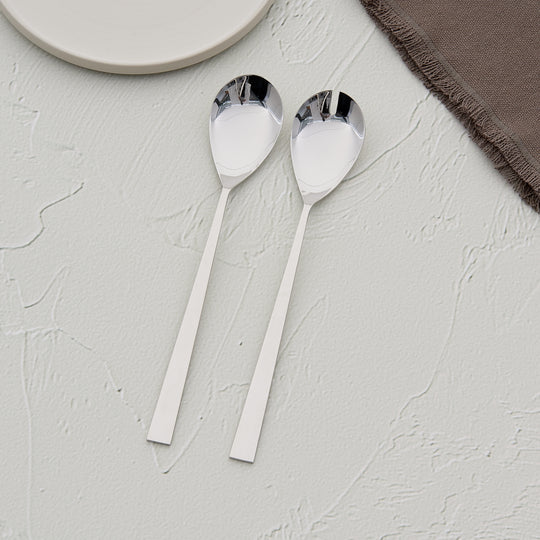 BAUHAUS Salad Set - Mirror/Polished