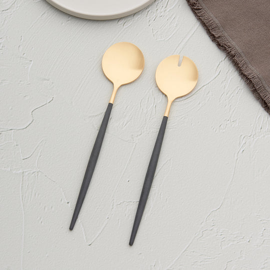 GOA Salad Set - Black/Gold